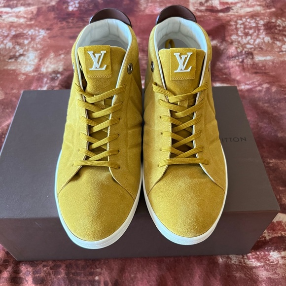 Men’s Louis Vuitton Suede Sneakers - Picture 1 of 7